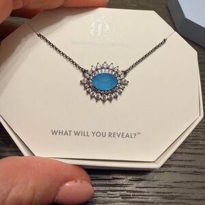 Stunning Blue and Silver Necklace by BP